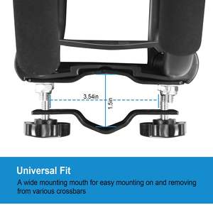 Universal HD <b>Kayak</b> <b>Roof</b> <b>Rack</b> J Bar 1 Pair <b>for</b> Car SUV Crossbar Top Mount Surf Ski Canoe Boat <b>Roof</b> Carrier - Product Image 3