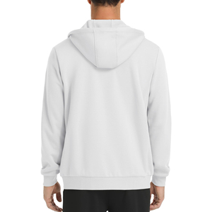 Sweat à capuche décontracté en molleton de coton de qualité supérieure pour homme – Col zippé à prix abordable pour l'hiver, imprimé - Product Image 6