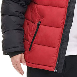 Chaqueta Acolchada con Capucha para Hombre, Color Sólido, Informal, de Lona, para Invierno, con Logotipo Frontal, Estilo Urbano, Nueva Moda, Resistente al Viento, Superventas - Product Image 6