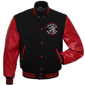 High Street Men's Vintage Style <b>Baseball</b> <b>Bomber</b> <b>Jacket</b> Breathable Plus Size Winter Coat College Letterman Lettering Cow Skin - Product Image 4