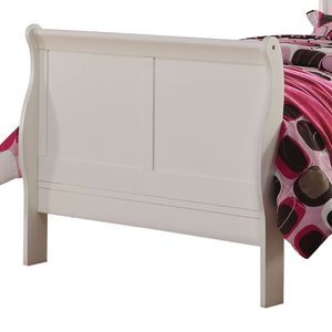 Letto a slitta bianco per bambini - Product Image 3