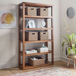 Nouvelle tendance pratique pliable Rectangle rotin naturel poignées panier de rangement Style bohème couleur personnalisée pour la maison hôtel - Product Image 3