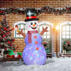 Christmas Snowman Inflatable Outdoor Holiday Yard Decorations - Product Image 1