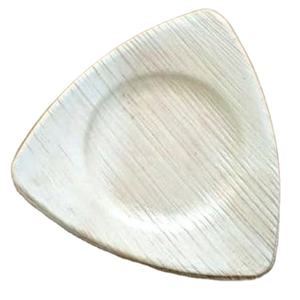 Plato de postre rectangular de hoja de areca biodegradable de 15 CMS, plato triangular ecológico desechable y reutilizable - Product Image 6