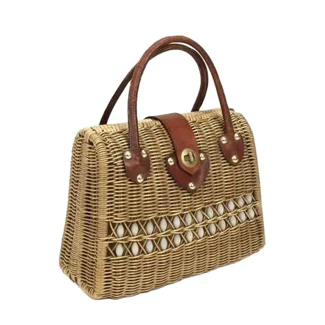 Rattan Bag Wholesale Summer Vacation 2021 Rattan Straw Bamboo from 99 GD company
