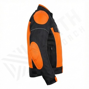 Chaqueta de moto transpirable de malla para hombre, ropa de protección para motocicleta, moda de invierno, artículo de color personalizado. - Product Image 3