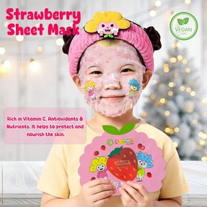 เจนเทิล คิดส์ สตรอเบอร์รี่ มอยส์เจอร์ไรซิ่ง สกิน มาส์ก - Product Image 1