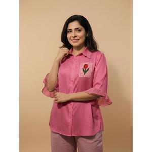 Camisa Versátil con Botones para Mujer, Ideal para Oficina, Universidad y Uso Diario, Compre Directamente del Proveedor - Product Image 1