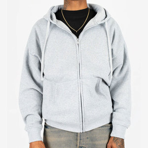 Sudadera con capucha de forro polar cepillado OEM, hecha con tela de poliéster reciclado para la producción de ropa personalizada. - Product Image 5