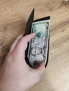 Tarjetero de Cuero Genuino Hecho a Mano, Resistente al Agua, Ligero, para Conjuntos de Comedor Elegantes, LBH-0223 - Product Image 2