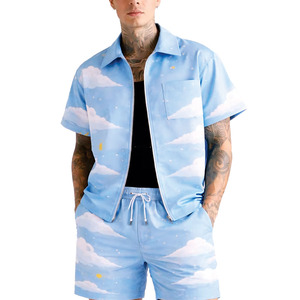 Trajes de Baño Personalizados al por Mayor que Cambian de Color, Bañadores Reactivos al Agua, Ropa de Baño Casual de Verano con Bolsillo con Cremallera, Proveedor OEM - Product Image 4