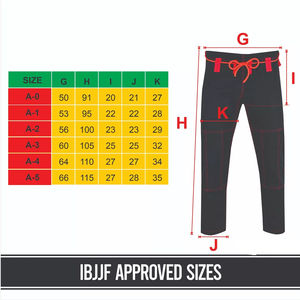Pantalones de Entrenamiento de Jiu Jitsu para Adultos, Hechos a Mano con Tela de Algodón, del Mejor Proveedor, Producto Nuevo, Servicio OEM - Product Image 6