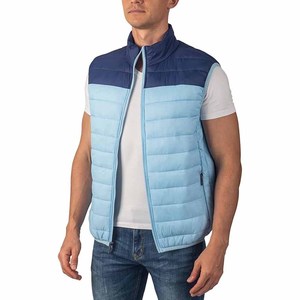 Veste pour homme à manches courtes personnalisée, vente en gros de vestes matelassées, veste matelassée pour homme de haute qualité - Product Image 4