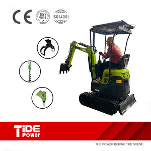 Miniexcavadora hidráulica eléctrica de 1 tonelada alimentada por batería de iones de litio Exportación a Europa con almacenamiento de energía fotovoltaica - Product Image 4