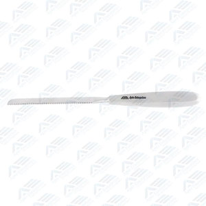 Precise Cuts Designed for Good Reach in Hard-to-Reach Areas Langenbeck <b>Bone</b> <b>Saw</b> 23 cm Sharp and Durable Blade - Product Image 4