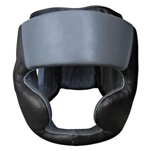 Protège-tête de boxe en cuir ajustable, couleurs personnalisées tendance, couvrant tout le visage, pour joueurs professionnels adultes - Product Image 1