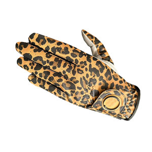 Guantes de Golf de Cuero Rojos al por Mayor, Fáciles de Agarrar, para Hombre y Mujer, Mano Izquierda y Derecha, Piel de Oveja Suave y Transpirable de Primera Calidad - Product Image 3