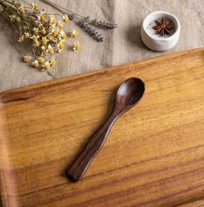 <b>Small</b> Rosewood Wooden <b>Spoon</b>, Handmade Kitchen Utensil, Natural Cooking <b>Spoon</b>, Eco Friendly Gift - Product Image 2