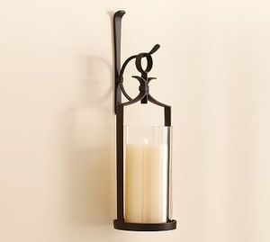 Iron Handmade Durable Cylindrical <b>Wall</b> <b>Sconce</b> for Home Decoration and Christmas Candle Use - Product Image 6