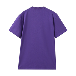 เสื้อยืดโอเมก้าสีม่วงลายตัวอักษรกรีกสำหรับผู้ชาย |   เสื้อยืดผ้าฝ้าย 100% ระบายอากาศได้ดี สไตล์กรีก ปักโลโก้ตามสั่ง เป็นมิตรกับสิ่งแวดล้อม - Product Image 3