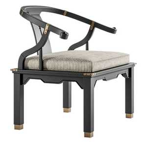 French Retro Solid Wood Accent Bedroom <b>Chair</b> Tufted upholstered armchair Hand Made Wooden Frame Living Room Bedroom <b>Chair</b> - Product Image 4