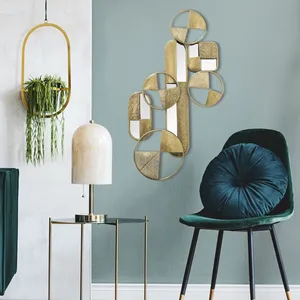 Handmade Metal <b>Wall</b> <b>Mirror</b> Elegant Contemporary Luxury Decorative <b>Mirror</b> for Modern Home Hotel Bedroom Living Room <b>Wall</b> Decor - Product Image 3