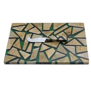 OEM personnalisé Planches à découper en bois d'acacia Block End Grain Planche à découper Utilisation de cuisine Bambou Boîte chaude Wrap Logo Time-Piece Fromage - Product Image 1