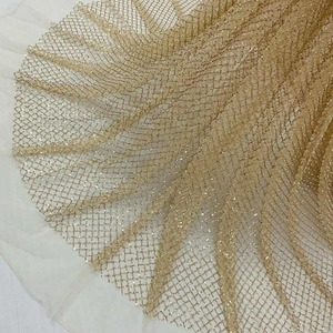 Proveedor Mayorista de Tela de Seda Bordada con Cuentas, Fabricante de Tela de Seda con Trabajo de Bordado en India, Tela de Seda Bordada con Cuentas F - Product Image 1