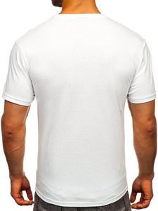 T-shirt à manches courtes noir pour homme avec imprimé coloré « Switch Off Your Brain », col rond, coupe décontractée, jersey 100% coton - Product Image 2