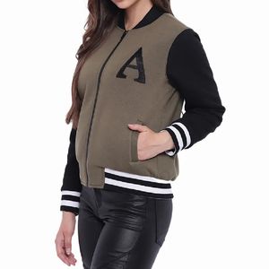 Chaqueta Varsity para Mujer 2026, Nueva, a Precio Económico, Estilo Atlético Moderno, Chaqueta Letterman de Béisbol para Compradores Mayoristas de Ropa - Product Image 3