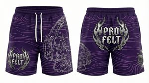 Nouveaux shorts de survêtement streetwear unisexe en coton 100% de qualité supérieure, personnalisés, effet délavé, pour la décoration sur mesure, vente en gros OEM ODM - Product Image 4