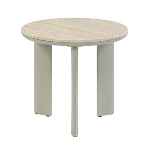 Table basse Ingram avec plateau en céramique finition gris clair et fonction table d'appoint - Product Image 5