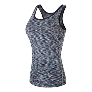 Custom Women’s Quick-Dry Racerback Tank <b>Top</b> Slim Fit Breathable Yoga Gym Workout Vest Moisture Wicking Fitness Activewear - Product Image 3