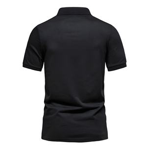 Camiseta Polo Bordada Personalizada con Logotipo para Hombre, Ropa Formal e Informal, Camiseta Polo Bordada Premium para Hombre, Venta al Por Mayor OEM - Product Image 2