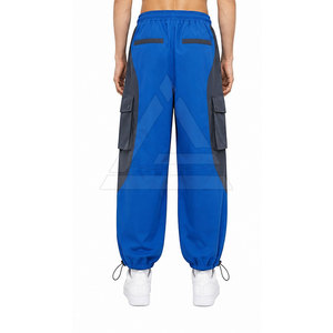 Pantalones de Paracaídas Ligeros para Hombre, con Pierna Ancha, Detalles Ajustables, Bolsillos y Estilo Casual Cómodo - Product Image 4