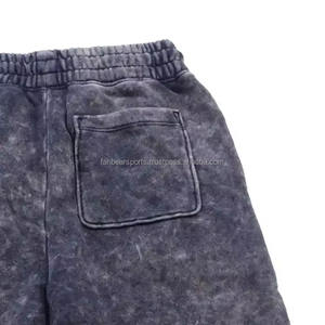 <b>Top</b> Trending Acid Wash Shorts Best Quality Fabric Summer Season Shorts OEM Service ODM Design Street Wear Shorts Latest Design - Product Image 5