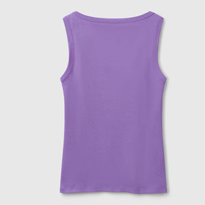 Débardeur côtelé moulant sexy de haute qualité pour femme, sans manches, couleur unie, tricoté, décontracté, respirant, séchage rapide, pour l'été - Product Image 4