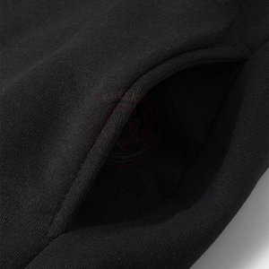 Sweat-shirt à capuche en coton épais pour homme, coupe oversize, épaules tombantes, avec doublure en polaire brossée, pour un style décontracté et urbain - Product Image 6