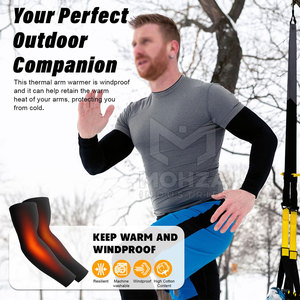 Mangas de Ciclismo Profesionales para Hombre y Mujer, de Primera Calidad, al por Mayor, Sin Costuras, Ecológicas, Transpirables, 100% Poliéster - Product Image 4