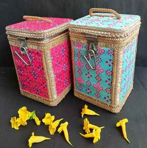 Caja Decorativa Hermética de Acero Inoxidable Ecológica para Dulces y Recuerdos de Boda, Regalos para Invitados en Fiestas de Eid/Ramadán - Product Image 3