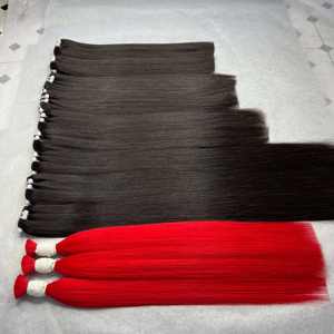 Vrais cheveux vietnamiens 100% non traités de haute qualité cheveux crus vietnamiens naturels en vrac | Extensions de cheveux alignés sur les cuticules brutes - Product Image 1