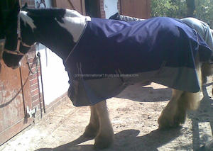 Pony 600dn Ripstop alfombras de caballo de invierno con forro de nailon de lana impermeable relleno de algodón alfombras de verano para Mini caballos carcasa exterior - Product Image 2