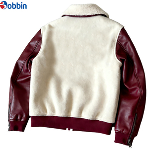 Chaqueta de Béisbol de Invierno Estilo Urbano para Hombre, Chaqueta Varsity con Bordado, Mangas de Cuero PU, Chaqueta Varsity Personalizada de Alta Calidad - Product Image 4