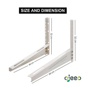 Soporte de Pared para Aire Acondicionado de Metal Resistente para Exteriores, de Larga Duración, Fácil Instalación y Alta Estabilidad para Uso Doméstico - Product Image 3