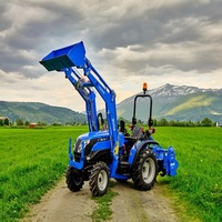 Achetez le NOUVEAU tracteur agricole SOLIS 50XL 4x4 de 70 CV à transmission automatique avec moteur, pompe et boîte de vitesses en promotion