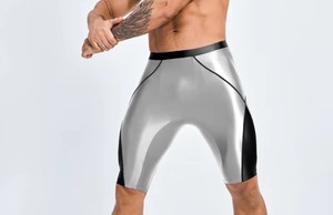 Mens <b>Compression</b> Pants Tights Cool Dry Leggings Sports Baselayer Running Tights Athletic Workout Active <b>Shorts</b> For Sale - Product Image 2