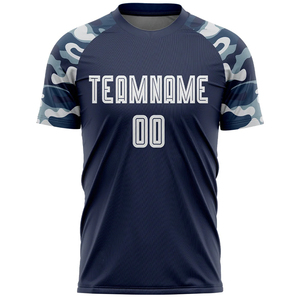 Maillot de football personnalisé respirant à manches courtes, vêtements de football, haut d'entraînement pour équipe sportive, maillots de football, vêtements de sport, t-shirt - Product Image 1