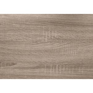 Scrivania Moderna Contemporanea per Ufficio Domestico con Ripiani Portaoggetti, 61 Pollici di Altezza, Laminato Marrone per Lavoro con Laptop - Product Image 1