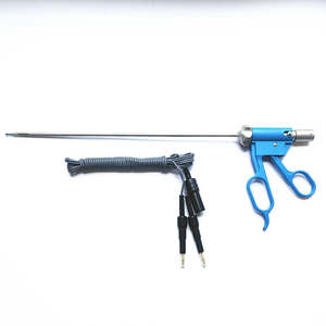 Juego de Instrumentos Quirúrgicos MEDZORA de Acero Inoxidable, Pinzas de Coagulación Bipolares Manuales Reutilizables para Cirugía Abdominal Laparoscópica - Product Image 2