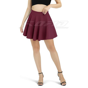 Jupe longue à imprimé floral pour femme, vêtements de bureau personnalisés de couleur unie, mode estivale, vente en gros - Product Image 3